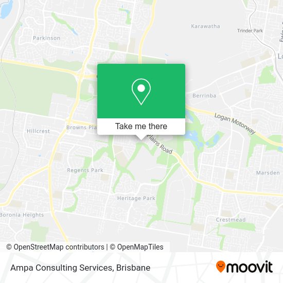 Ampa Consulting Services map