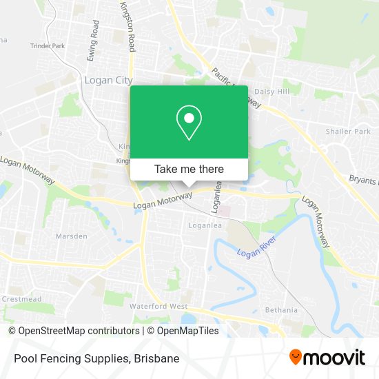 Pool Fencing Supplies map