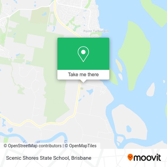 Scenic Shores State School map