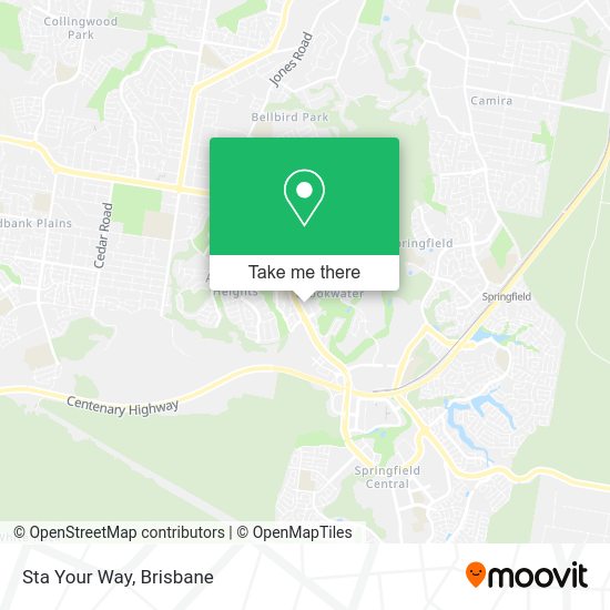 Sta Your Way map