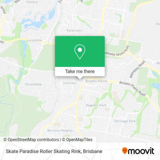 Skate Paradise Roller Skating Rink map