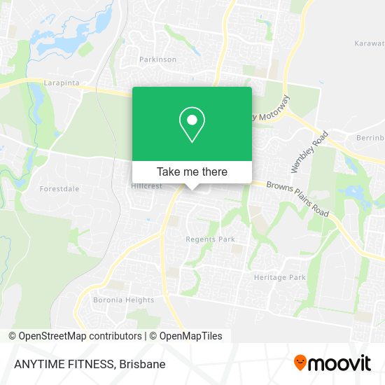 ANYTIME FITNESS map