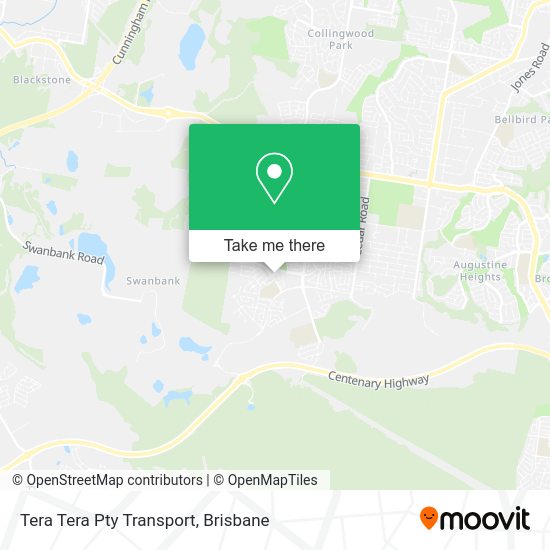Tera Tera Pty Transport map