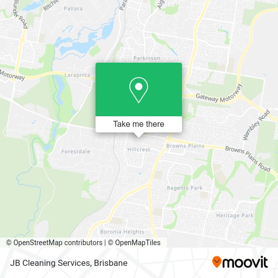 JB Cleaning Services map