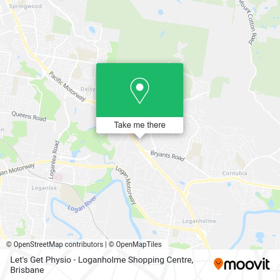 Let's Get Physio - Loganholme Shopping Centre map