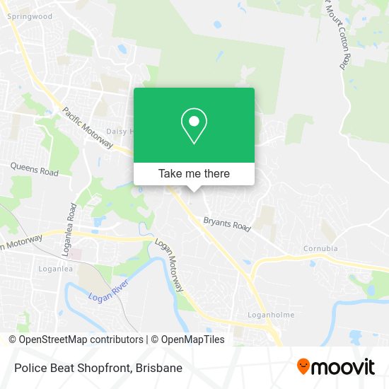 Police Beat Shopfront map