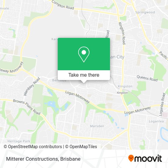 Mitterer Constructions map