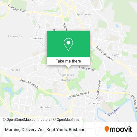 Morning Delivery Well Kept Yards map