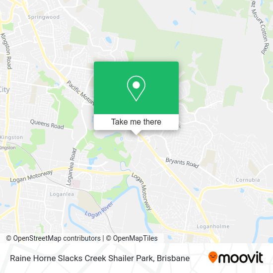 Raine Horne Slacks Creek Shailer Park map