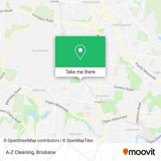 A-Z Cleaning map