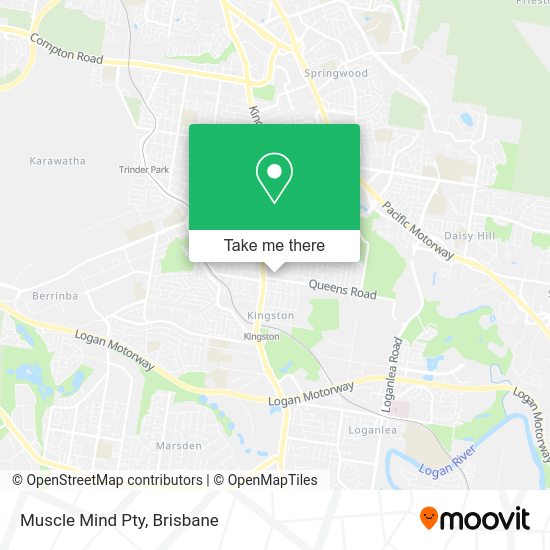 Muscle Mind Pty map