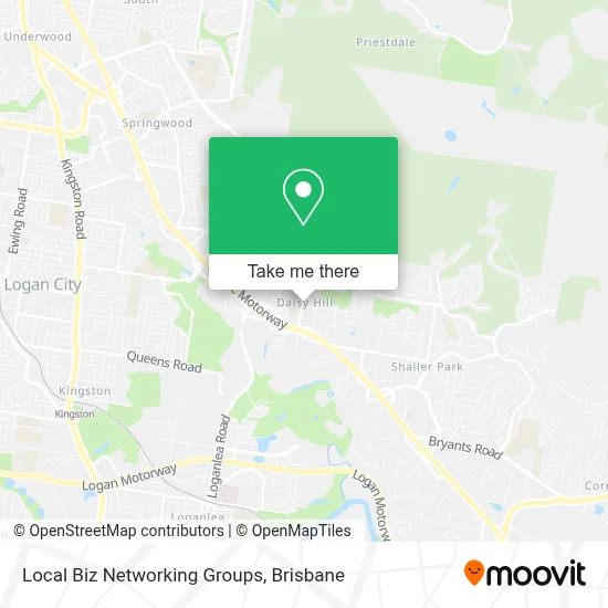 Mapa Local Biz Networking Groups