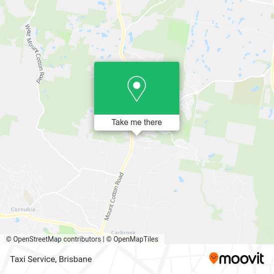 Taxi Service map