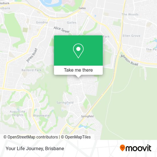 Your Life Journey map