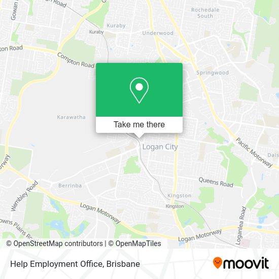 Help Employment Office map