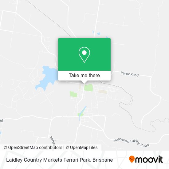 Laidley Country Markets Ferrari Park map