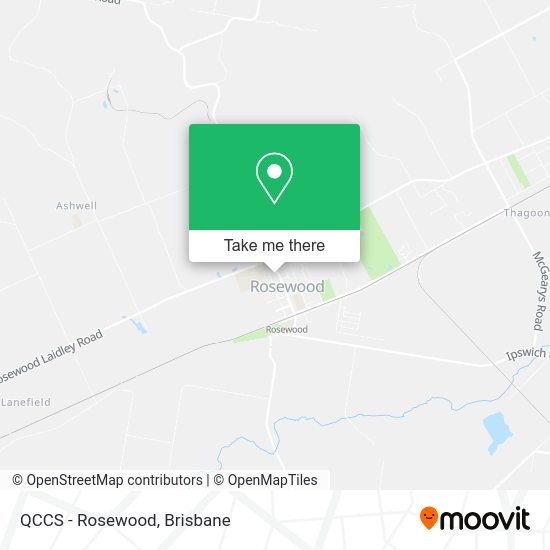 QCCS - Rosewood map