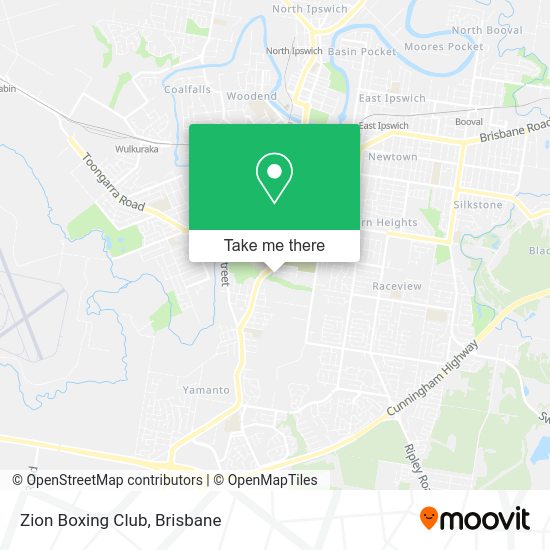 Zion Boxing Club map