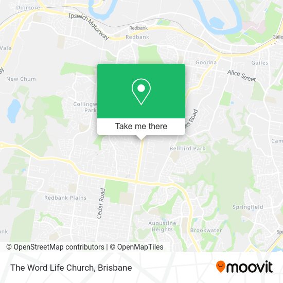 The Word Life Church map