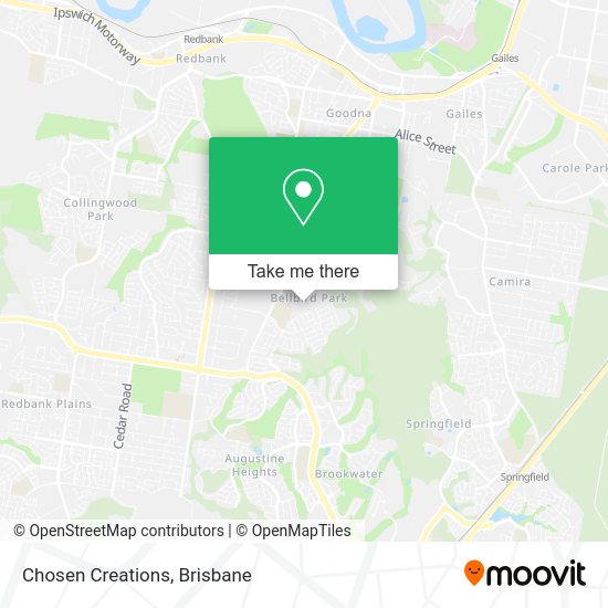 Chosen Creations map