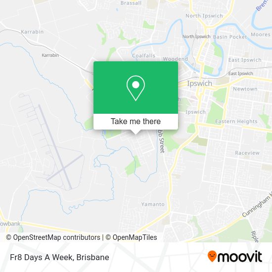 Fr8 Days A Week map
