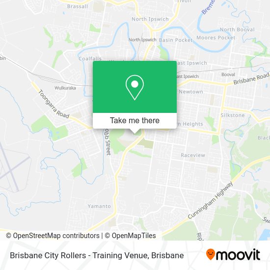 Brisbane City Rollers - Training Venue map