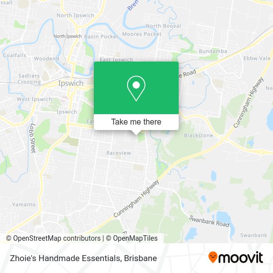 Zhoie's Handmade Essentials map