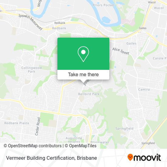 Vermeer Building Certification map