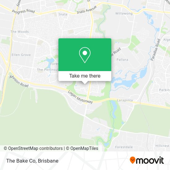 The Bake Co map