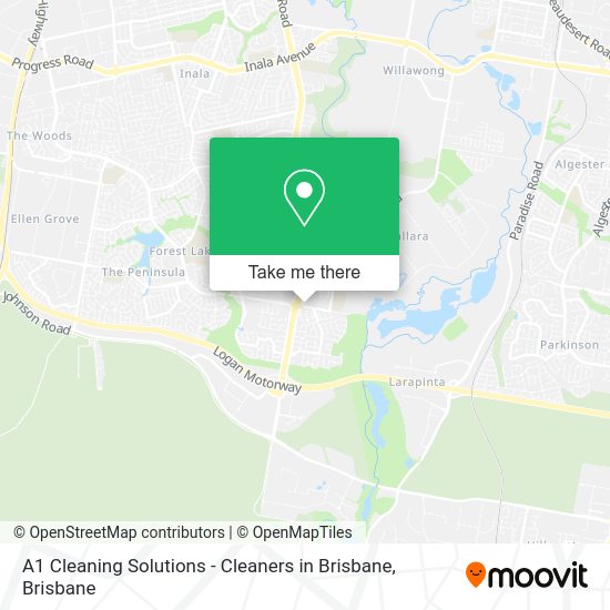 A1 Cleaning Solutions - Cleaners in Brisbane map