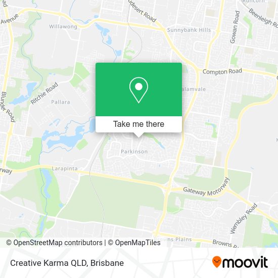 Creative Karma QLD map