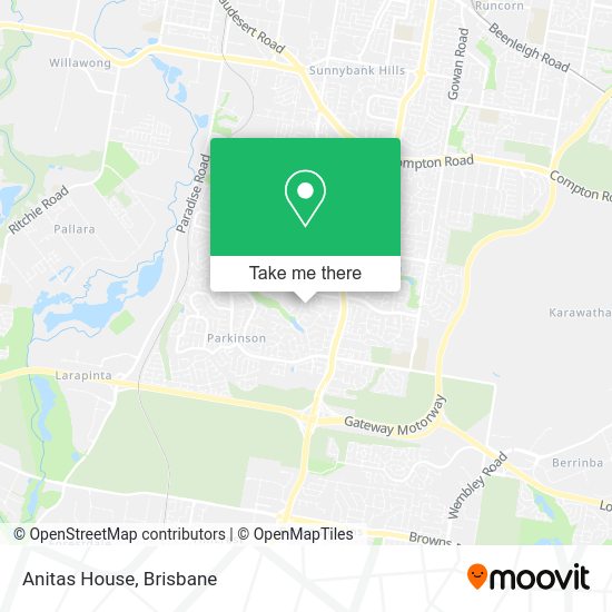 Anitas House map