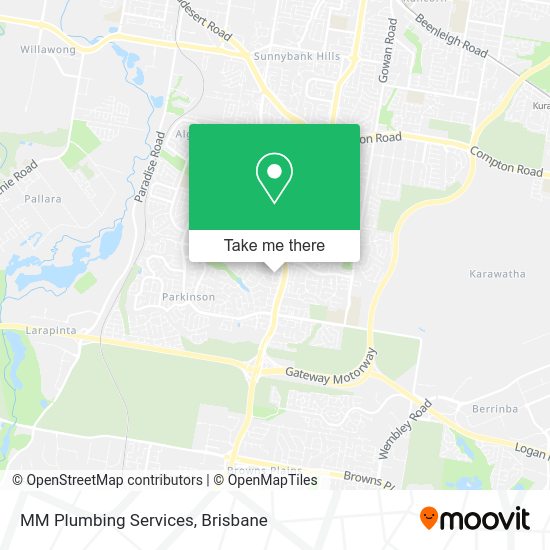 MM Plumbing Services map