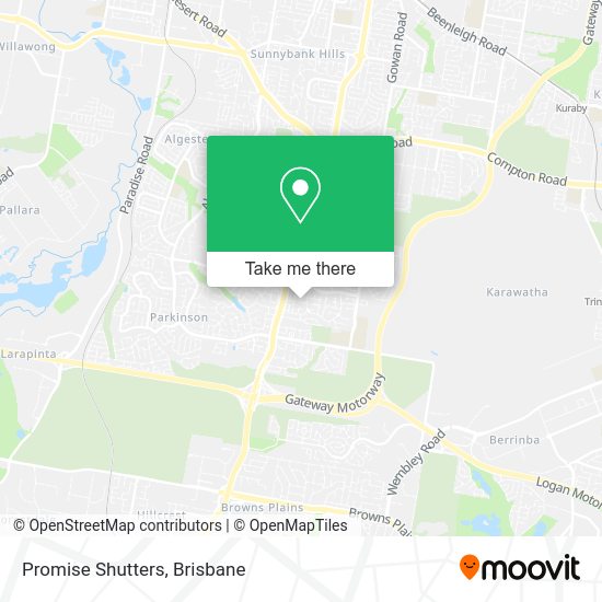Promise Shutters map