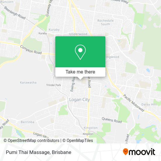 Pumi Thai Massage map