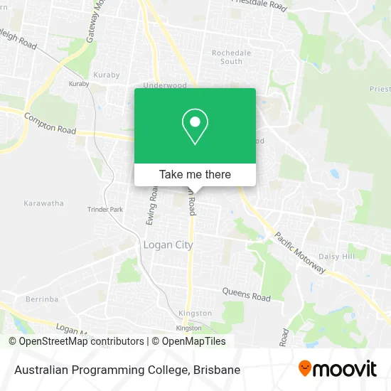 Mapa Australian Programming College