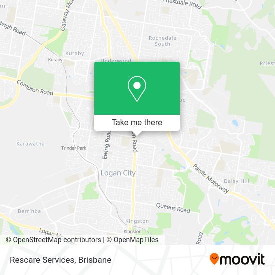 Rescare Services map