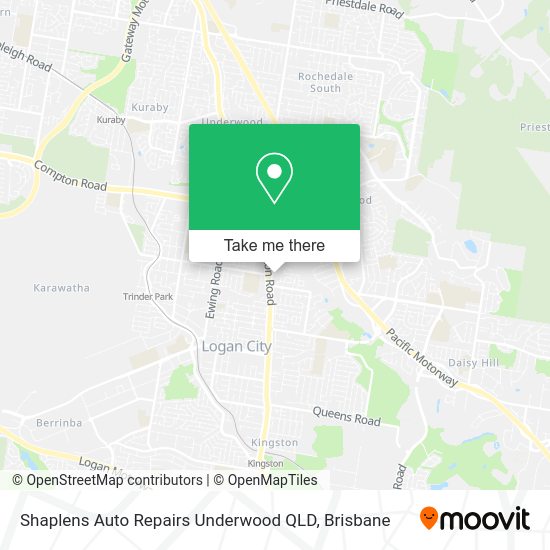 Shaplens Auto Repairs Underwood QLD map