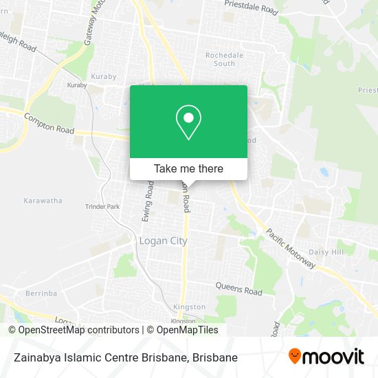 Zainabya Islamic Centre Brisbane map