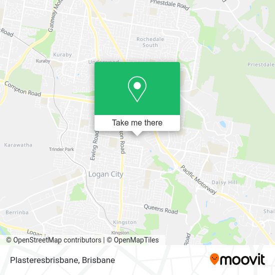 Plasteresbrisbane map