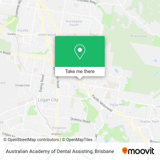 Australian Academy of Dental Assisting map
