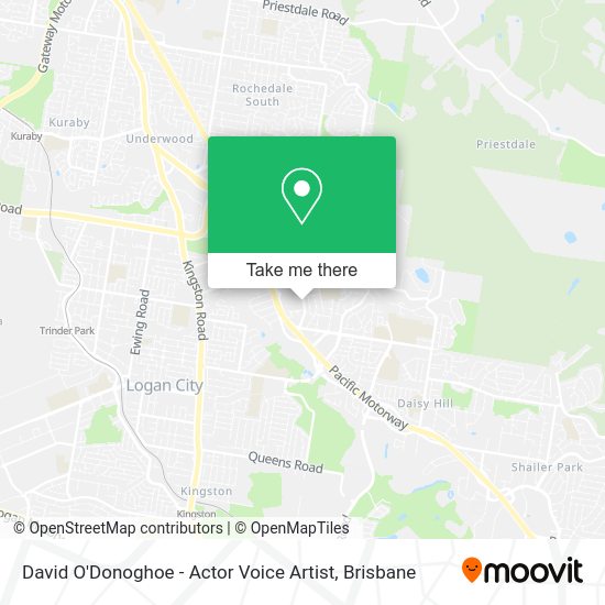 David O'Donoghoe - Actor Voice Artist map