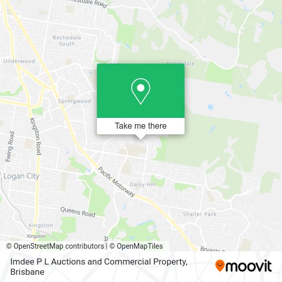 Imdee P L Auctions and Commercial Property map