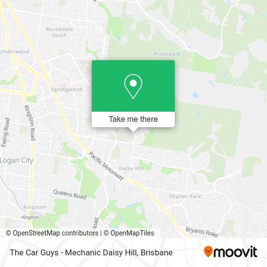 The Car Guys - Mechanic Daisy Hill map