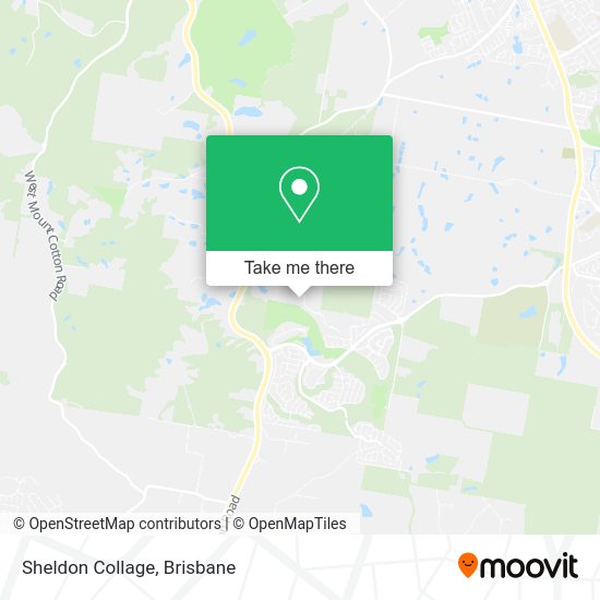 Sheldon Collage map