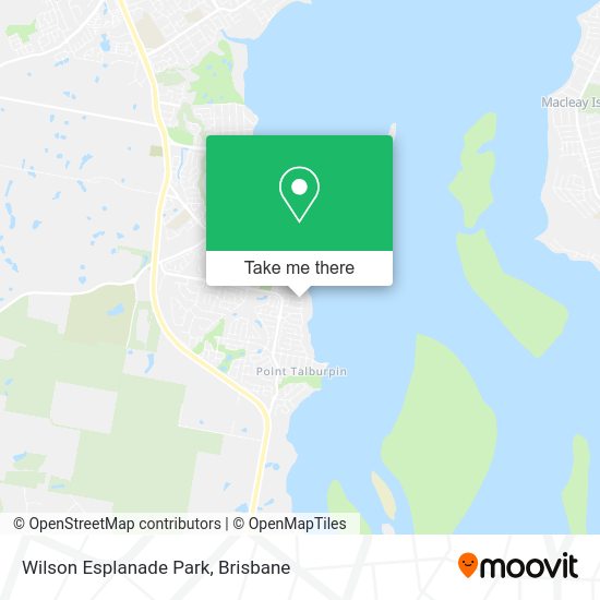Wilson Esplanade Park map