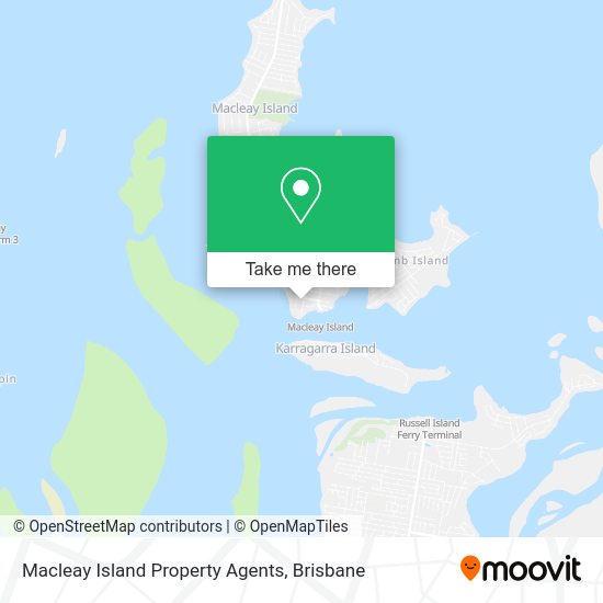Macleay Island Property Agents map