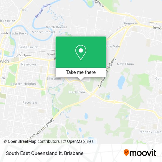 South East Queensland It map