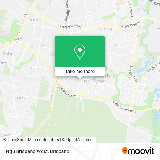 Ngu Brisbane West map