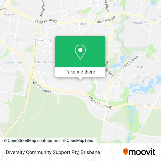 Diversity Community Support Pty map